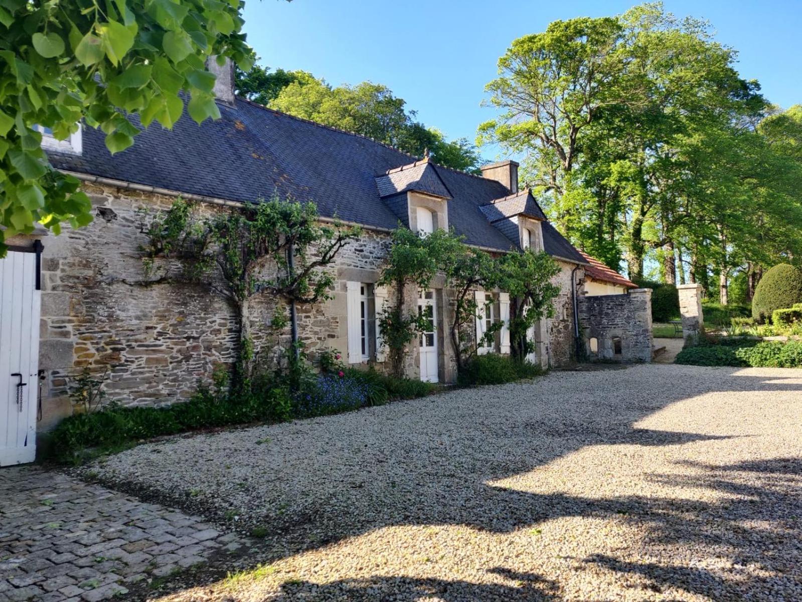 La Guyomarais - Gite Terre Saint-Denoual ภายนอก รูปภาพ